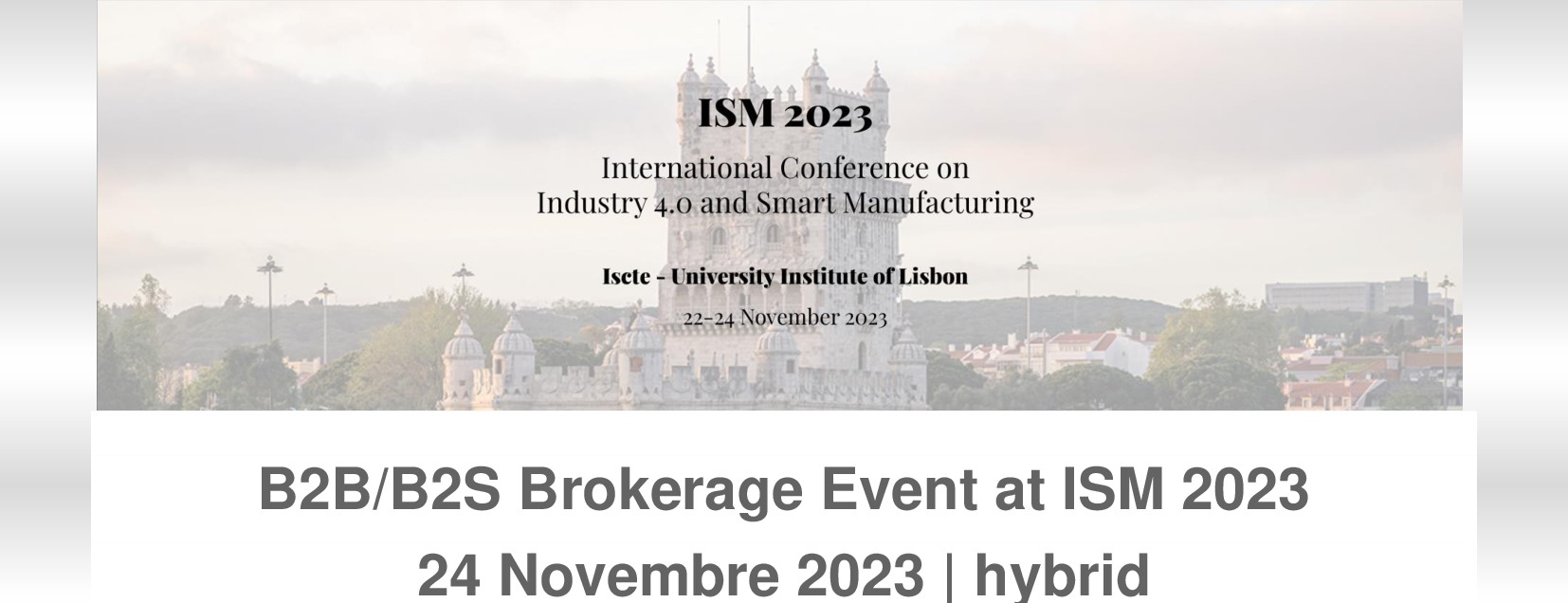 B2B/B2S (Business to Business/Business to Science) Brokerage Event @ISM2023 – ibrido-  24 novembre 2023